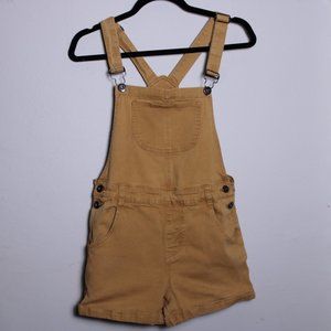 Modcloth Tan Short Overalls